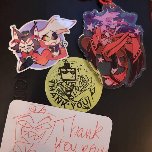 ハズビン ホテル バレンタイン シップ キーチェーン (説明を読む