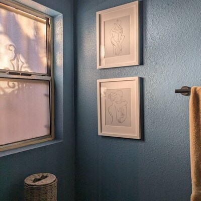 Abstract Couple Line Art, Love Print, Couple One Line Drawing, Man and ...