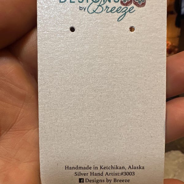 Custom Earring Cards | 20+ SIZES | With Your Logo | Packaging Jewelry ...