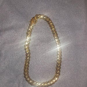 18mm Cuban Link chain -14k gold cuban chain -unisex -hip hop -cubana big chain-heavy weight-premium quality-solid -gift for him-