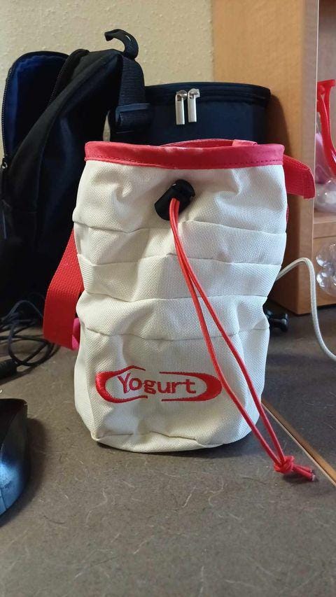 Yogurt Chalk Bag