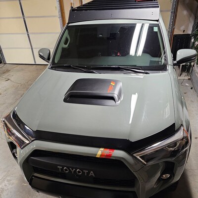 Toyota 4runner 2010-2024 5th Gen Topographical Hood Scoop Vinyl Decal ...