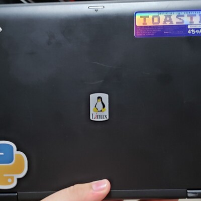 Python Logo Sticker Computer, Tablet, Phone, Coder, Vinyl, Waterproof ...