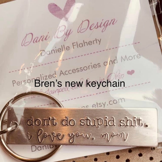 Don't Do Stupid Shit Keychain - 1 Pc – Amy's Cottage of Williamstown