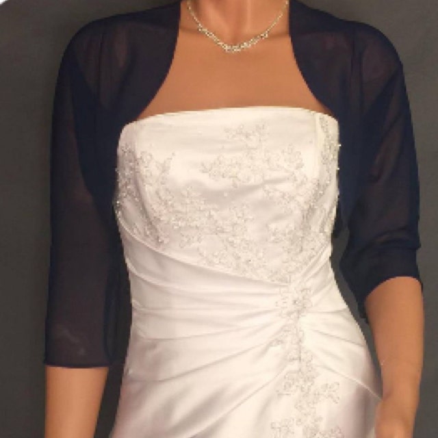 Navy blue shrug plus size hotsell