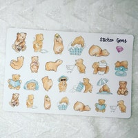 PRINTABLE DIE CUTS. Cute Little Planner Box With Washi - Etsy