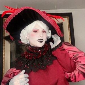 ハンドメイド　ハズビン　ハズビンホテル　ロージー　衣装　コスプレ ロージー・ハズビン・ホテルのコスチュームコスプレ - Etsy 日本