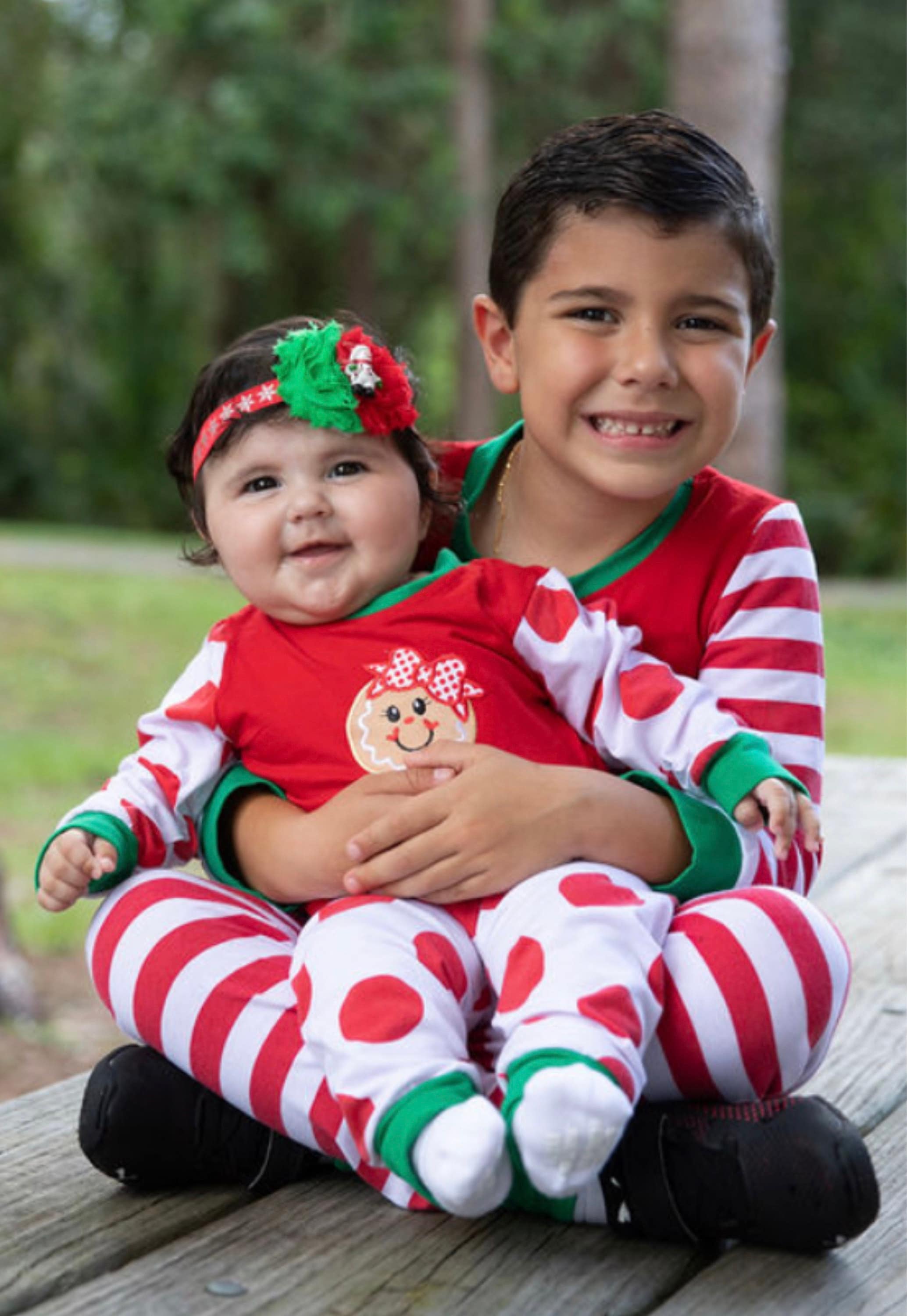 Sibling Christmas Gingerbread Christmas Toddler Pajamas , Boys Christmas Pajamas. Toddler Christmas, Girls PajamaToddler Christmas Pajamas ,