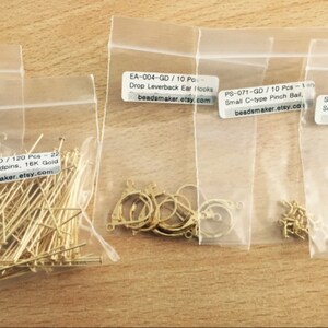 SUNNYCLUE 1 Box 80Pcs 40 Pairs Leverback Earring Hooks Real