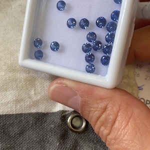 Stunning Natural Tanzanite Gemstone Pair - 8-10 Ct Total, Hexagon Cut, AAA+ Quality With GGL Certificate 1 thumbnail image