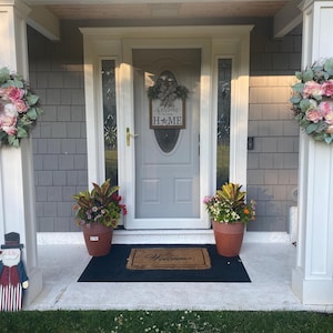 Front Door Decor Funny Door Sign Welcome Just Kidding Please Go Home ...