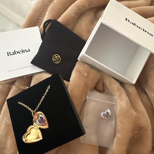 Heart Locket Necklace with Photo, Big Heart Locket, Vintage Locket Necklace, Sibling, Best Friend, Personalized gift for her, Christmas Gift