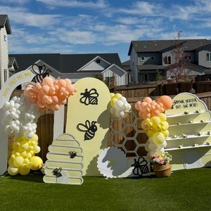 Arch Prop Template PDF, 1ft, 2ft, 3ft, 4ft, 5ft, 6ft, Chiara Mosaic from Balloons, Archway Marquee, 8.5"x11" Printable PDF, Instant Download