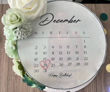 Done For You 2024/2025 Cake Calendar for all Cake Shapes| Fun Burnaway Cake Trend|Ideal for Celebrations|Done for You|Printable