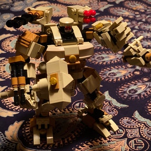 Mecha Frame 6012 Titan Robot Building Bricks - Etsy