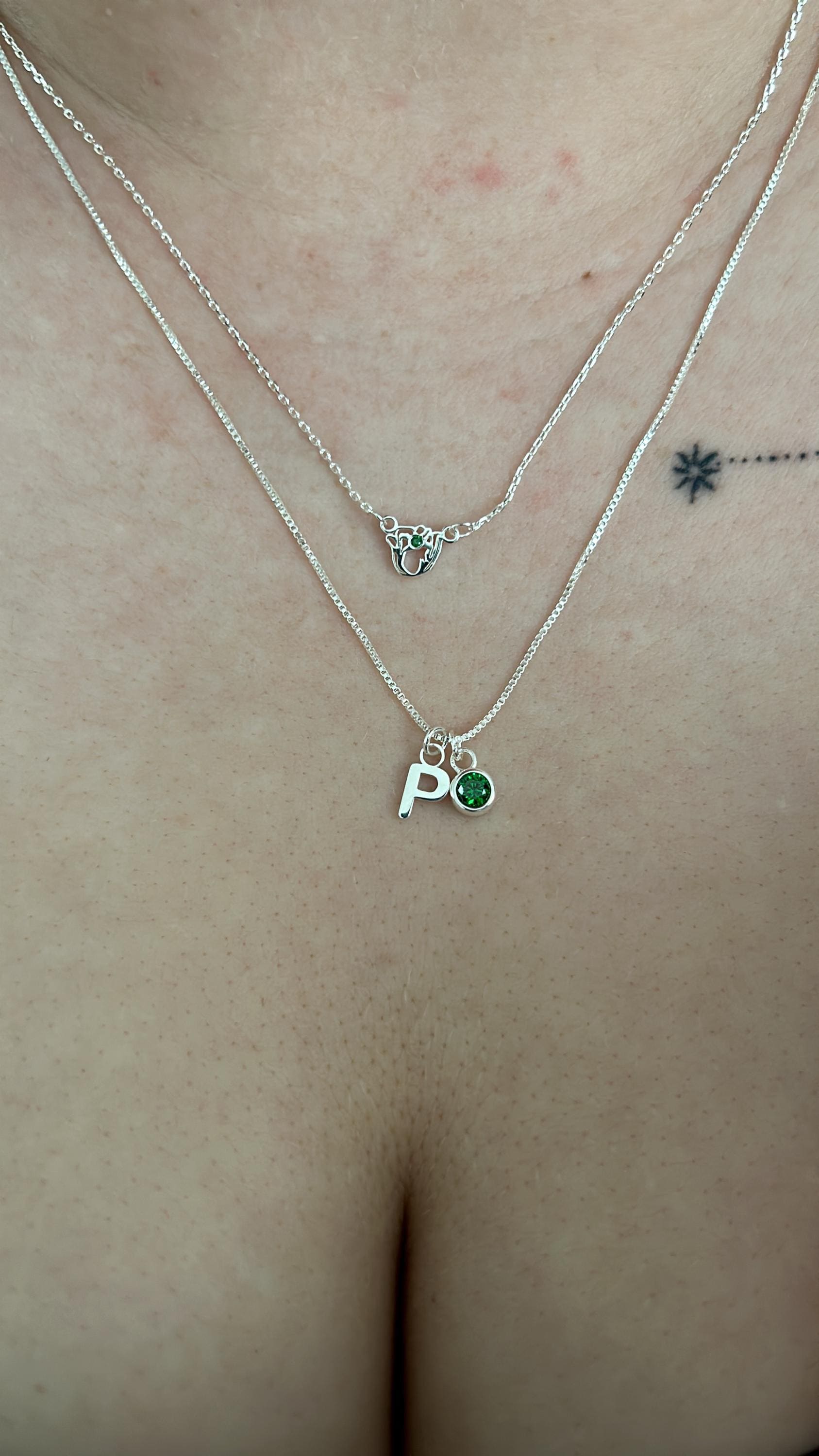 Custom Birthflower Necklace with Birthstone, Family Birth Flower Necklacce, Birth Month Necklace, Bridesmaids Gift for Her, Mothers Day Gift