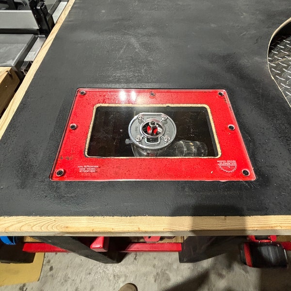 Trim Router Table for Popular Compact Routers: Fits Dewalt, Bosch ...