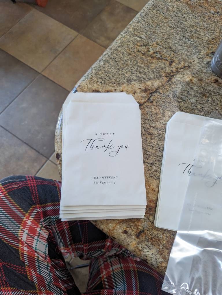 25 Eine süße Dankeschön-Geschenktüte || Hochzeitsgeschenktüte, Donuttüten, Keksgeschenktüte, Love is Sweet Bag, Brautparty-Geschenktüte