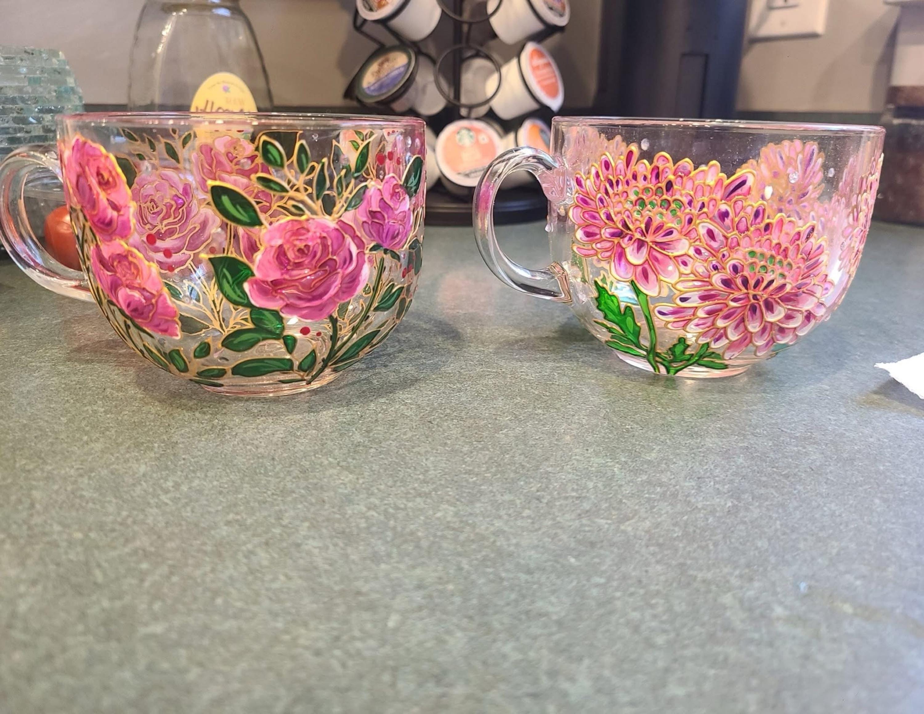 Custom Birth Flower Mug, Personalized Bridesmaid Proposal Gift, Chrysanthemum Mug, Birthday Mug