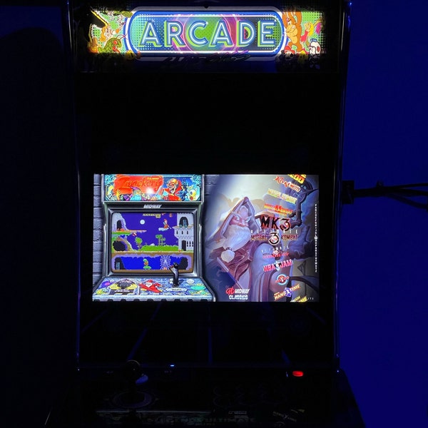 Mame Arcade Multicade Marquee for Reproduction Header/backlit Sign - Etsy