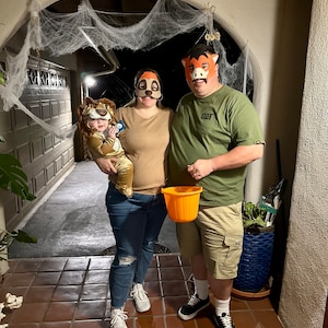 Bowser Jr Embroidered Felt Mask kid & Adult Mask Pretend Play Halloween ...