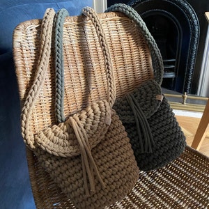 Crochet Bag Pattern Kit Pyramid Bag Bilibag Pattern DIY Bag | Etsy