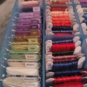 PDF Printable Coloured Bobbin Stickers or Labels for Cross Stitch ...