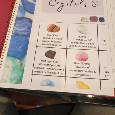 Crystal and Stone Chart PDF File ONLY Download and Print - Etsy