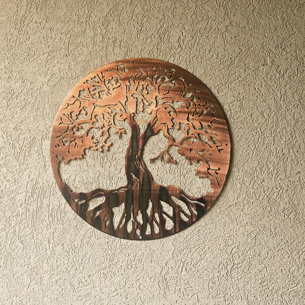 Tree of Life Metal Wall Art - Etsy