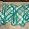 Eliza Quick Vintage Bean Stitch Script Font for Machine Embroidery by ...