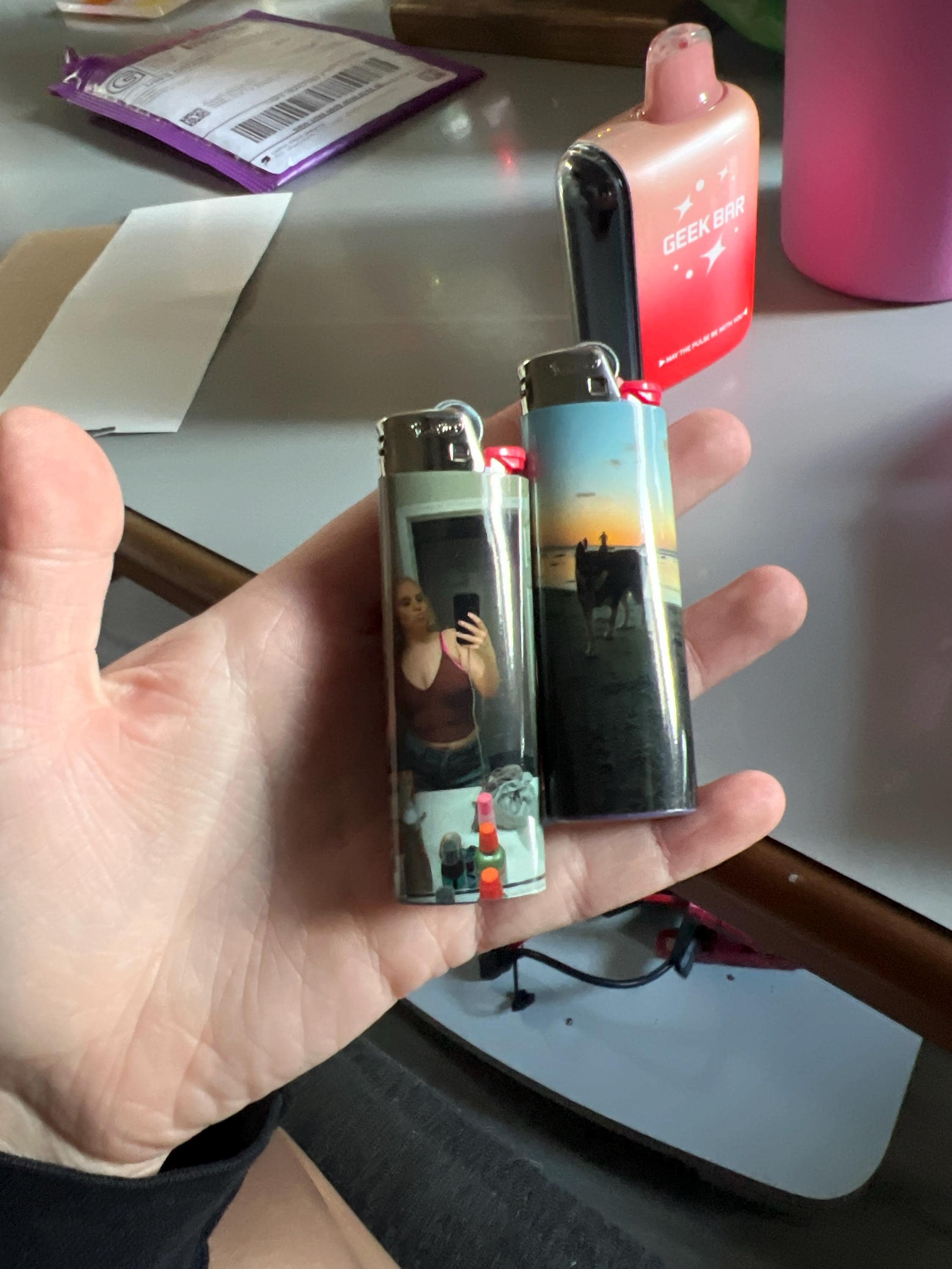 Photo Lighter - Wrap ONLY, Custom Lighter, Personalized Lighters, Lighter Sleeve, Personalize Lighter, Customized Lighter, Personalized Gift