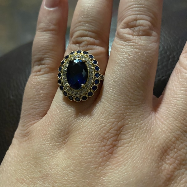 Handmade Ring Women, Turkish Handmade Silver Ladies Ring, Ottoman Ring ...