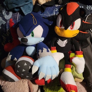  Sonic The Hedgehog Doll Plush Backpack - Shadow