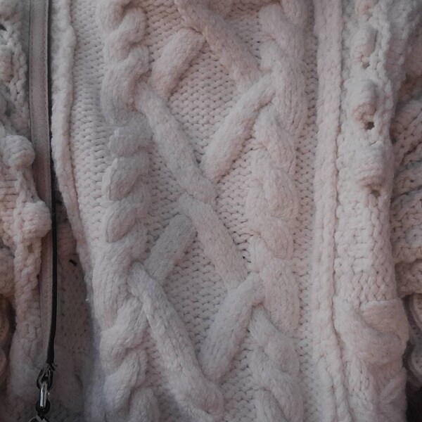 Soft Sweater, White Sweater, Crochet Sweater, Women's Sweater, Fall ...