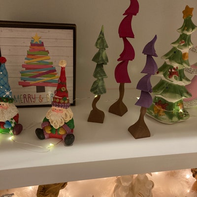 Whimsical Rainbow Trees Set of 3 - Etsy