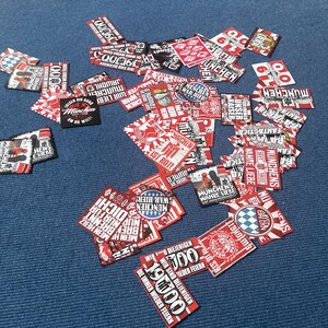 100 x バイエルン ミュンヘン ステッカー inspiriert von FCB