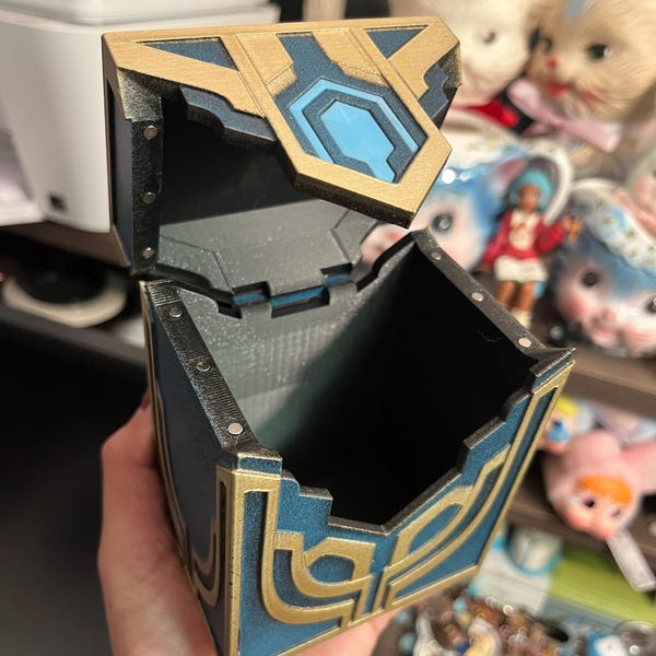 Hextech Deckbox - Riftbound - Etsy