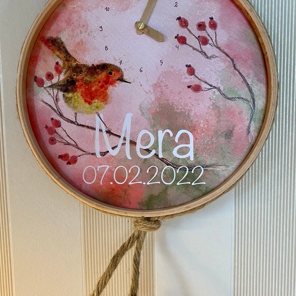 Unendlicher Kalender "tierisch Bunt" Aquarell, Zeitgefühl, Kalender für