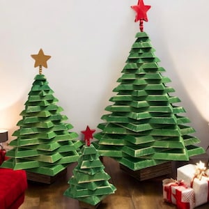 best selling, unique, multi layered, handmade, reclaimed wood custom  Christmas tree