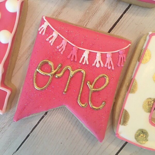 Single Banner Cookie Cutter and Fondant Cutter and Clay Cutter - Etsy