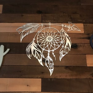Tribal Dream Catcher - Bad Dog Metalworks Home Decor - Boho Decor