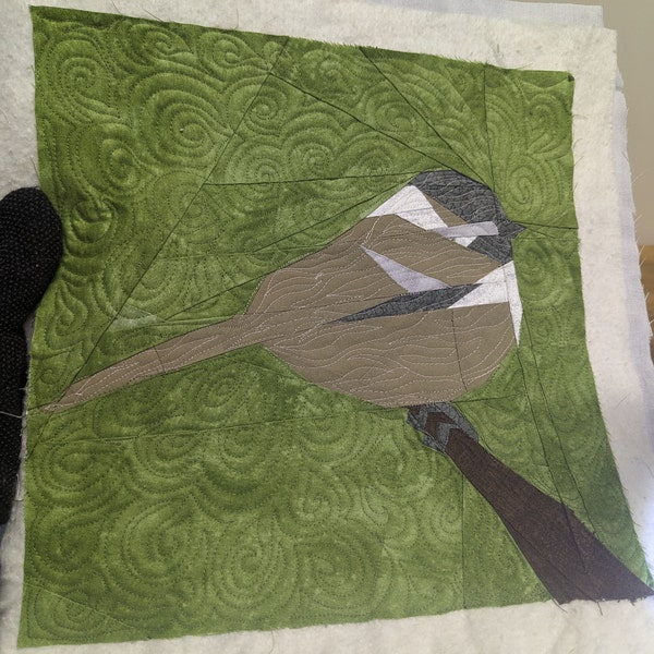 Chickadee Paper Piecing Pattern - Etsy