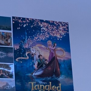 塔の上のラプンツェルのポスター ヴィンテージディズニー映画ポスター