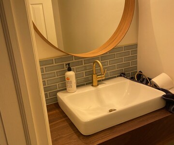 90" White Oak Vanity