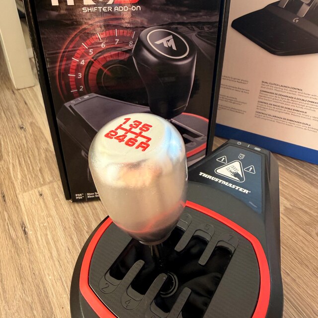 Thrustmaster TH8S Sim Racing Mod用ギアシフターノブ＆アダプター