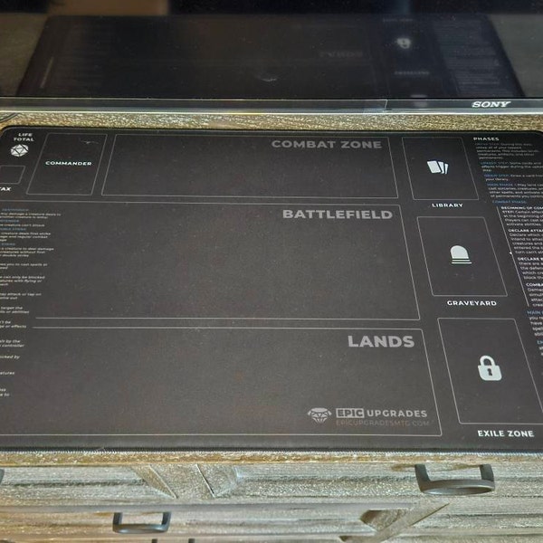 Newcomer Playmat With Zones (commander Version) - 24