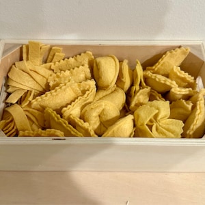 Felt food pasta set pretend play plush toy kids play kitchen food cooking toys learning toy gifts for kids