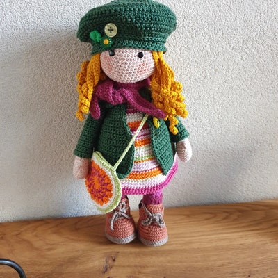 Crochet Pattern for Doll KAYLA, Pdf deutsch, English, Français ...