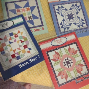 Flower Mill Mini Quilt PDF Pattern Bundle - Etsy