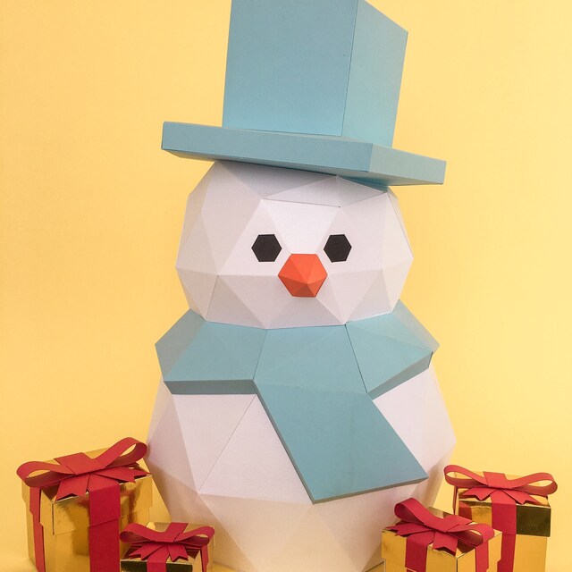 3D Papercraft Templates Shop. DIY Paper Crafts by PaperPolyDesigns